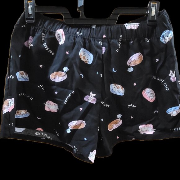 Joyspun Sleep pajama Shorts, Size Large Color Black (NWT) - Picture 1 of 6